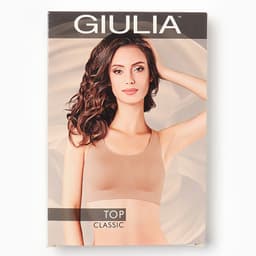 Бюстье женское Giulia, цвет темно-бордовый, размер 42-46 (S-M)