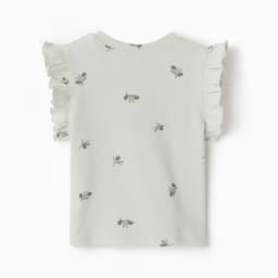 Майка детская «Крошка Я» Olives, рост 80-86, молочная