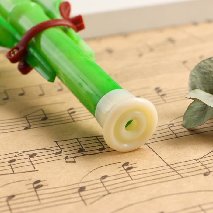 Флейта Music Life, хулуси, тональность C, зеленая, 42×8.7×5 см