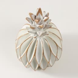 Фигурка полистоун «Бумажная гармошка. Ананас», 13×13×22.5 см