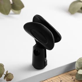 Держатель микрофона на стойку Music Life J1, 5.8×8.5 см, d микрофона 2.5 см