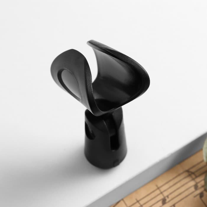 Держатель микрофона на стойку Music Life J1, 5.8×8.5 см, d микрофона 2.5 см