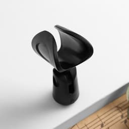 Держатель микрофона на стойку Music Life J1, 5.8×8.5 см, d микрофона 2.5 см