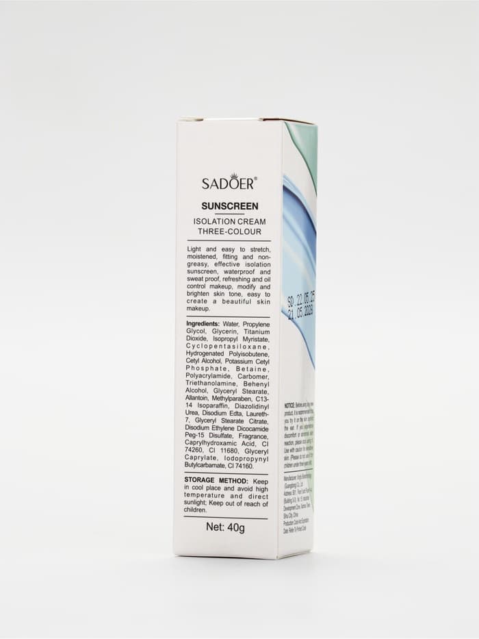 Крем-консилер под макияж 3 в 1, трехцветный