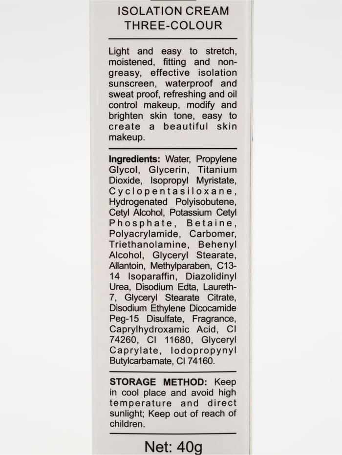 Крем-консилер под макияж 3 в 1, трехцветный