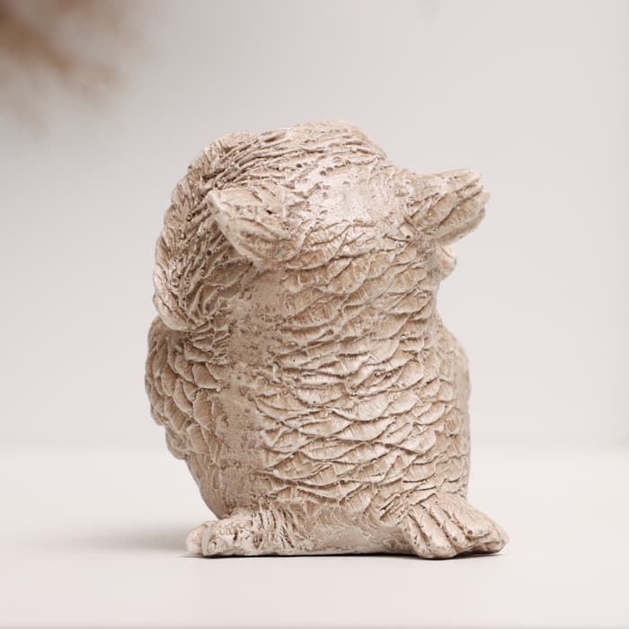 Фигурка гипс «Сова с книгами», 10×8×6 см