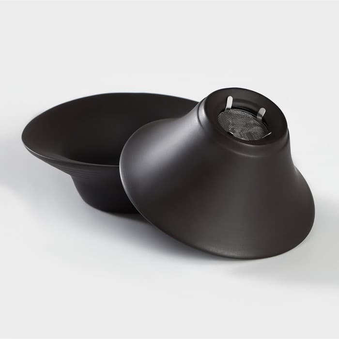 Набор для чайной церемонии «Глина», 11 предметов: 8 пиал 40 мл, чайник, молочник, ступка, керамика, коричневый