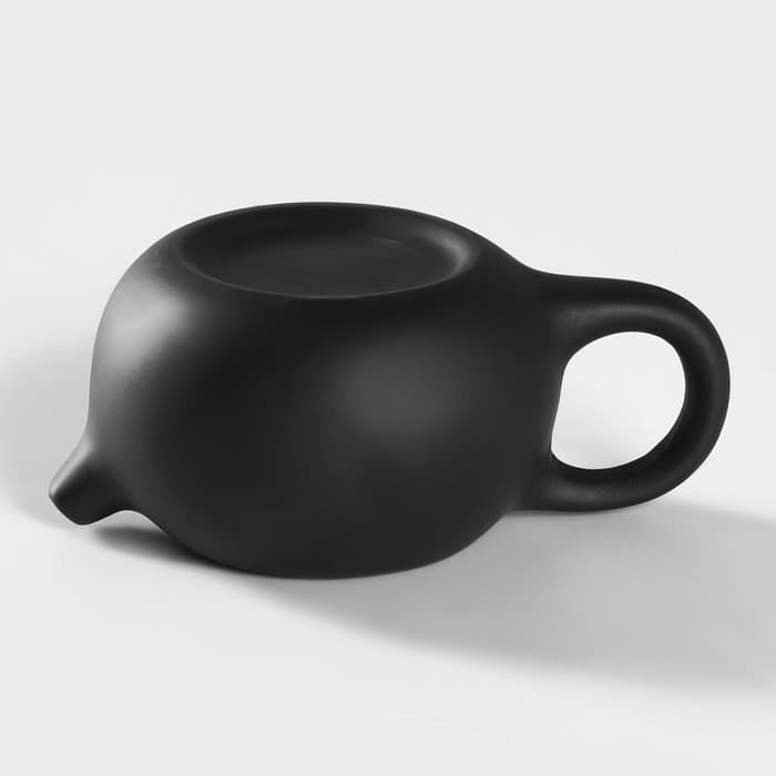 Набор для чайной церемонии «Глина», 11 предметов: 8 пиал 40 мл, чайник, молочник, ступка, керамика, коричневый