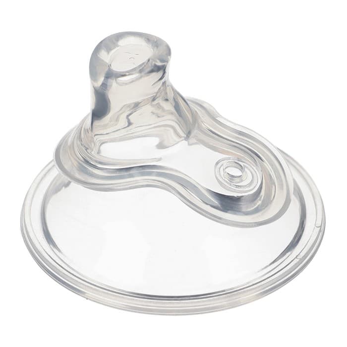 Соска на поильник M&B, антиколиковая, широкое горло d=70 мм, мягкий носик, от 9 мес., быстрый поток