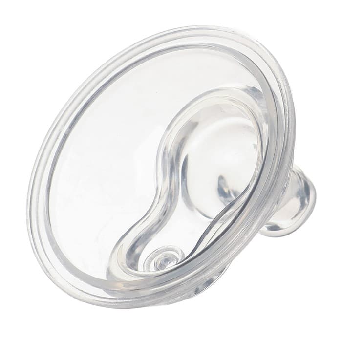 Соска на поильник M&B, антиколиковая, широкое горло d=70 мм, мягкий носик, от 9 мес., быстрый поток