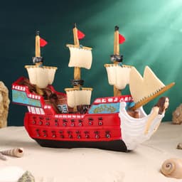 Сувенирная модель корабля «Парусник», фигурка полистоун, 31×10×20 см