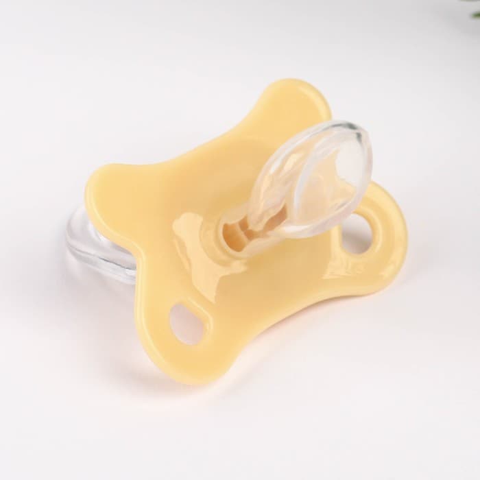 Подарочный набор новогодний M&B «Наше счастье»: соска-пустышка ортодонт., от 6 мес., и держатель на ленте, подарочная упаковка