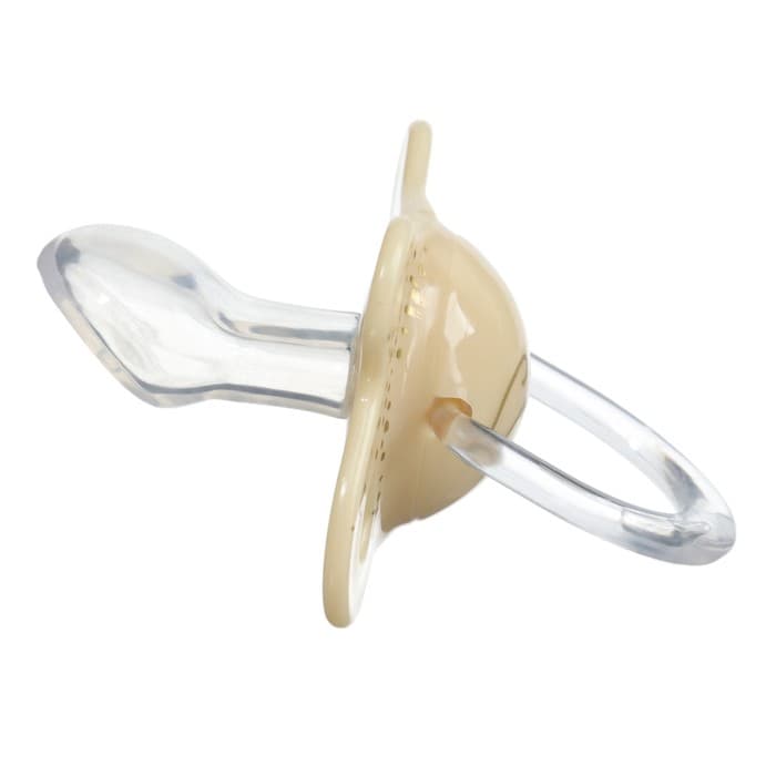 Подарочный набор новогодний M&B «Наше счастье»: соска-пустышка ортодонт., от 6 мес., и держатель на ленте, подарочная упаковка