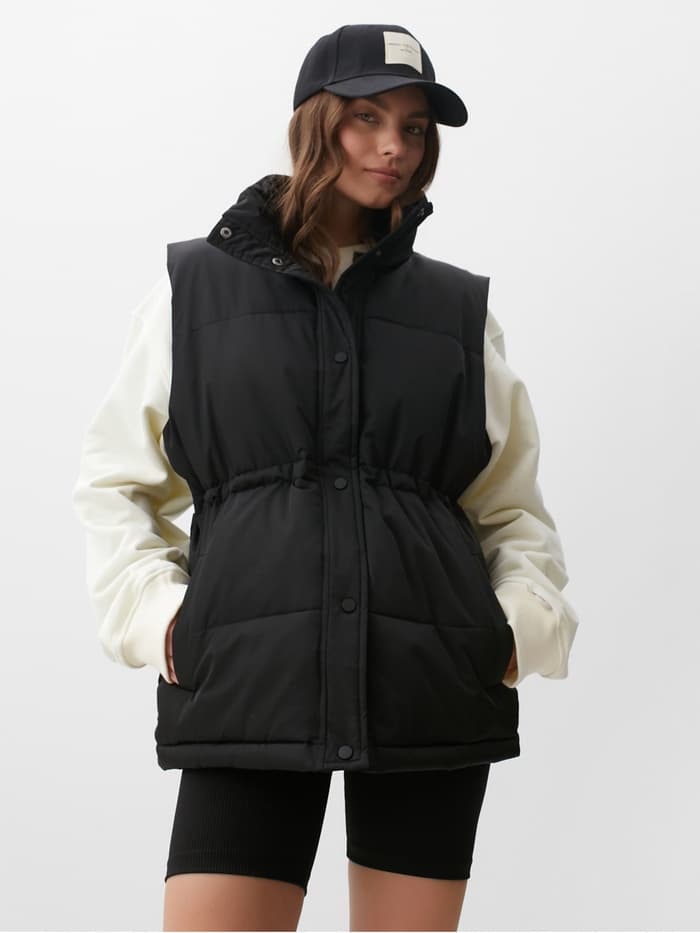 Жилет женский демисезонный MIST, размер 42-44, чёрный