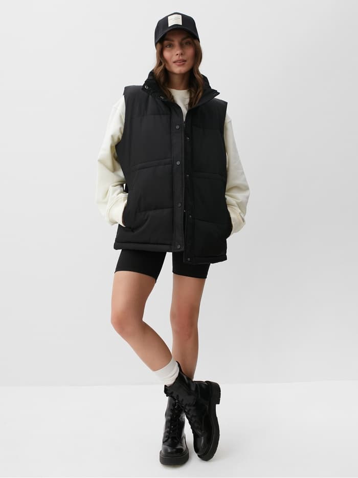 Жилет женский демисезонный MIST, размер 42-44, чёрный