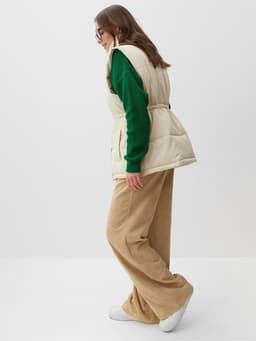 Жилет женский демисезонный MIST, размер 46-48, молочный