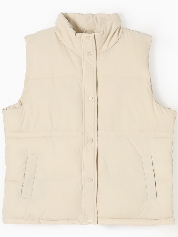 Жилет женский демисезонный MIST, размер 46-48, молочный