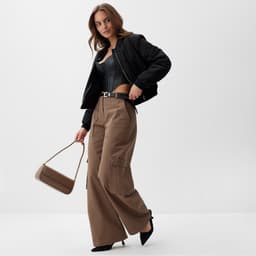 Бомбер женский демисезонный MIST, размер 40-42, чёрный