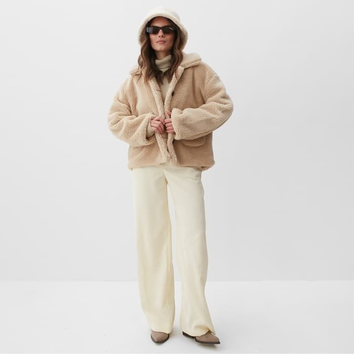 Куртка женская демисезонная MIST, размер 44-46, бежевая