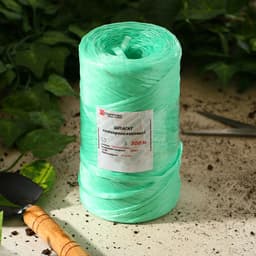 Шпагат для подвязки растений, 300 м, 1000 текс, полипропилен, зелёный, Greengo