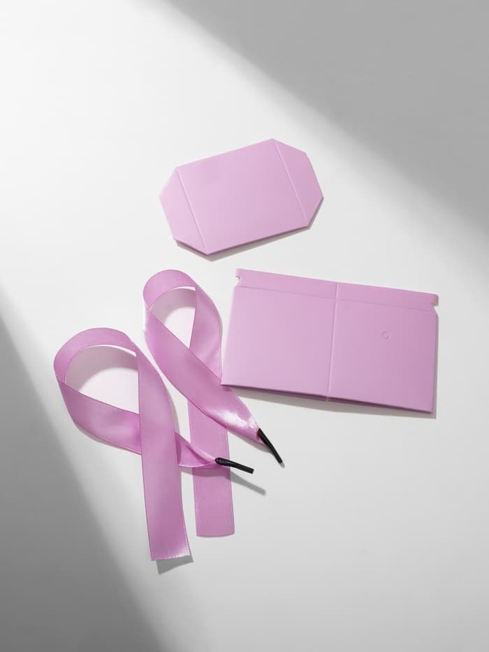 Коробочка подарочная складная «Презент», 6×6×6 см, сиреневый