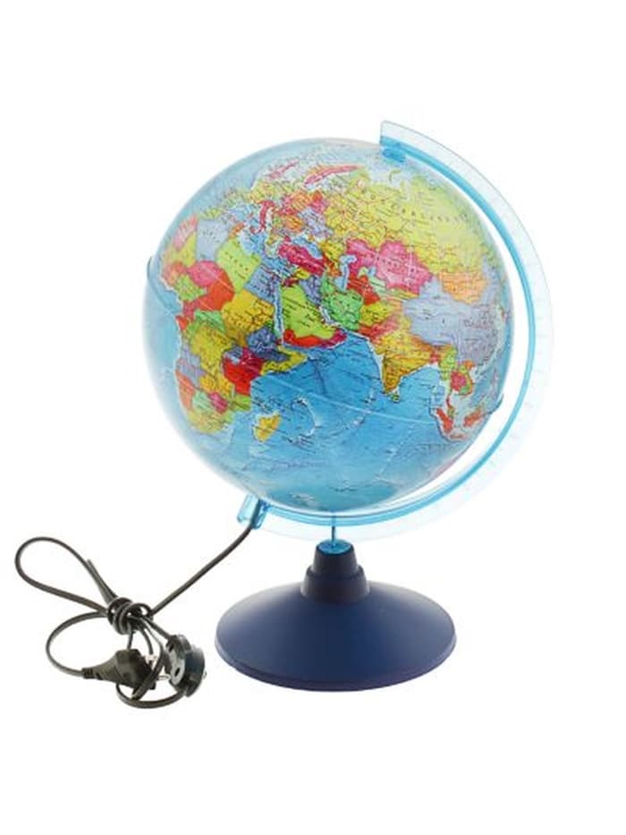 Глобус политический, Глобен «Классик Евро», диаметр 250 мм, с подсветкой