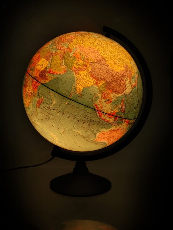 Глобус политический «Классик», диаметр 320 мм, с подсветкой
