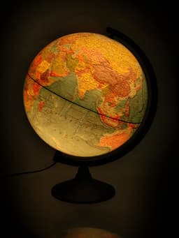 Глобус политический «Классик», диаметр 320 мм, с подсветкой