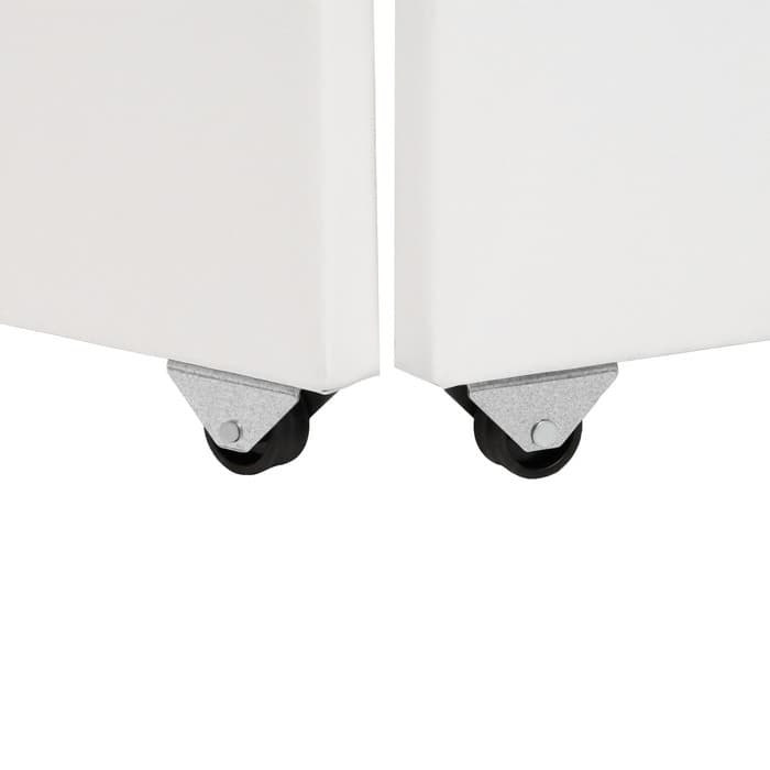 Ширма – перегородка «Дарим Красиво», на колёсиках, 200×160 см, цвет белый