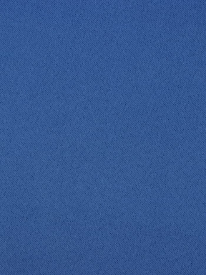 Штора блэкаут портьерная «Этель», 270×300 см, синяя