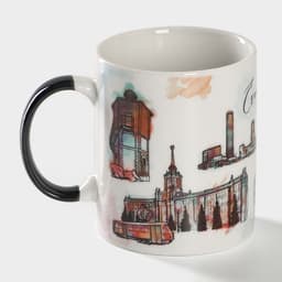 Кружка чайная керамическая «Екатеринбург», 340 мл