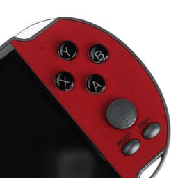 Игровая приставка X7 Plus, AV кабель, 8 бит, 7000 игр, сине-красная