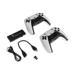 Игровая приставка M8Pro, 8/16/32 бита, 64 ГБ, HDMI, microSD, 2 беспроводных джойстика, чёрная