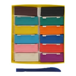 Пластилин 12 цветов 168 г, «Гамма Юный художник», со стеком