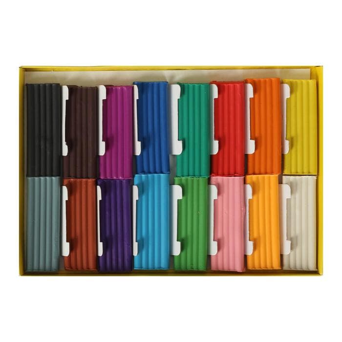 Пластилин «Гамма. Юный художник», 16 цветов, 224 г, со стеком, картонная упаковка