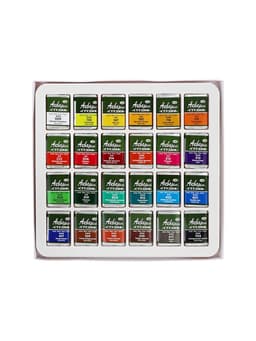 Акварель художественная в кюветах «Гамма. Студия», 24 цвета × 2.5 мл