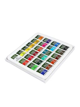 Акварель художественная в кюветах «Гамма. Студия», 24 цвета × 2.5 мл