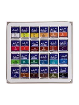 Акварель художественная в кюветах «Гамма. Студия», 24 цвета × 2.5 мл