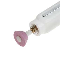 Аппарат для маникюра Luazon LMM-02, портативный, 5 насадок, АКБ, белый