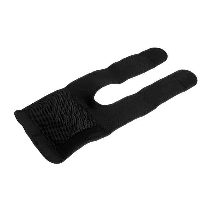 Массажёр для ног LuazON LEM-13, бандаж на колено, 3 температурных режима, АКБ, чёрный