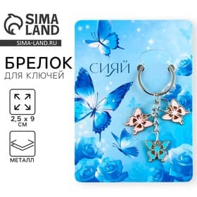 Брелок для ключей «Сияй», 2.5×9 см