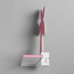 Бра «Пальма» LED 18 Вт розовый 35×25×8 см