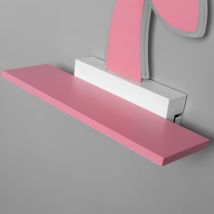 Бра «Пальма» LED 18 Вт розовый 35×25×8 см