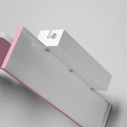 Бра «Пальма» LED 18 Вт розовый 35×25×8 см