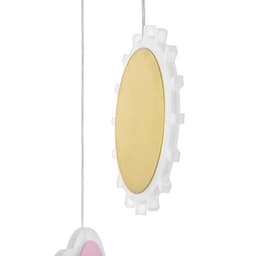 Светильник подвесной «Рассвет» LED 36 Вт цветной 30×5×60 см