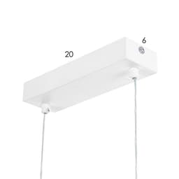 Светильник подвесной «Бабочки» LED 32 Вт розовый 35×5×60 см