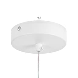 Светильник подвесной «Планета» LED 24 Вт голубой 30×5×60 см