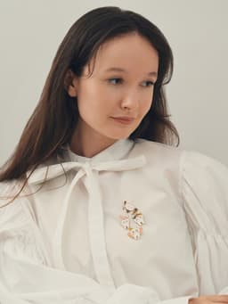 Набор значков (4 шт.) «Зубы», цветной в золоте