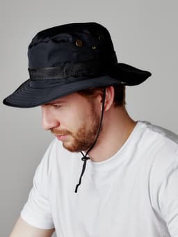 Панама тактическая Storm tactic, до 60 см, черная