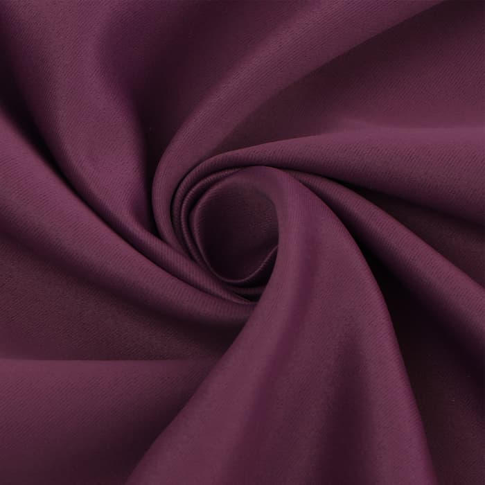 Штора блэкаут портьерная «Этель», 145×265 см, цвет винный